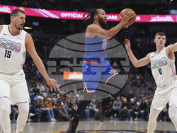 Knicks Nuggets Basketball
