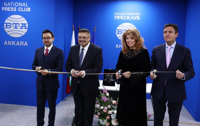 BTA opens Press Club in Ankara - BTA Director General: Bulgaria's National News Agency Is Making Full Comeback in Ankara, Expanding Its Presence in Turkiye