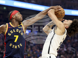 Nets Warriors Basketball