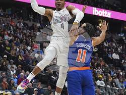 Knicks Nuggets Basketball