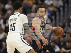 Nets Warriors Basketball
