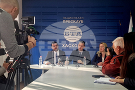 Национален пресклуб на БТА Хасково - ПП "Възраждане" - пресконференция