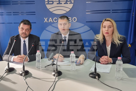 Национален пресклуб на БТА Хасково - ПП "Възраждане" - пресконференция