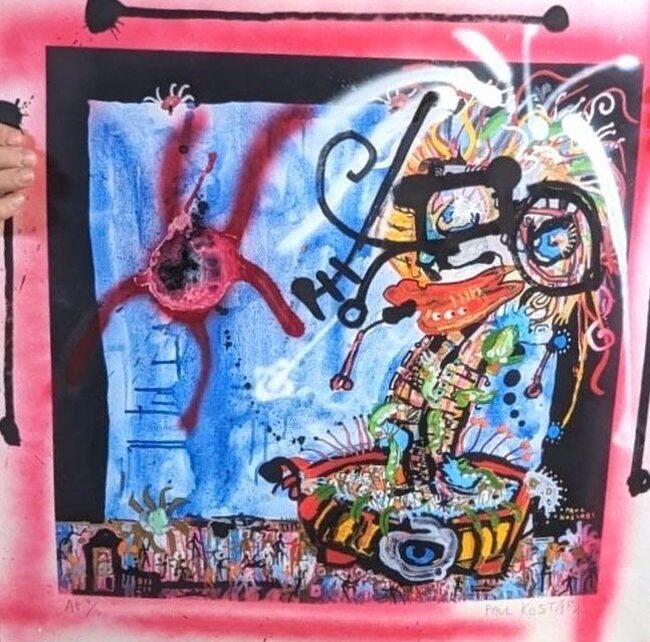 Галерия „Риволи“ излага творби на американския стрийт артист Пол Костаби