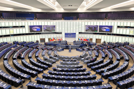 Франция - Европейски парламент - дебат в пленарна зала в подкрепа на Украйна