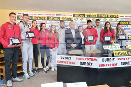 Модерен петобой - състезатели - награждаване