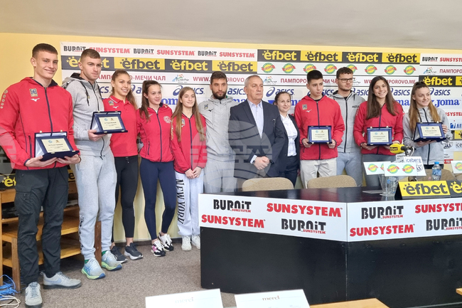 Модерен петобой - състезатели - награждаване