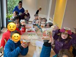 Практически уроци как се прави туршия имаха ученици от училище „Аз Буки Веди” в Кьолн 