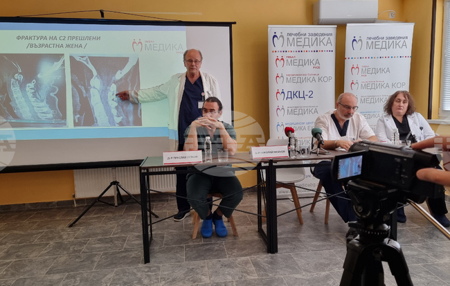 Отделението по неврохирургия към Университетската болница "Медика" в Русе разширява дейността си