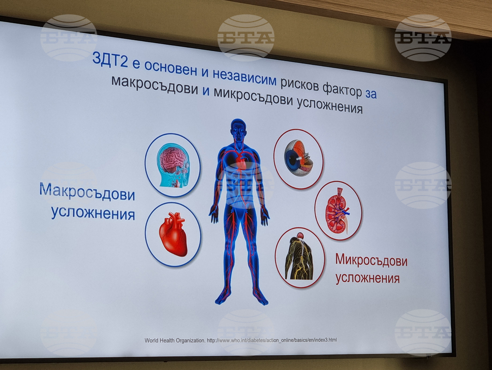 Един от двама души с диабет не е диагностициран по данни на Международната диабетна федерация, каза ендокринологът доц. Александър Шинков