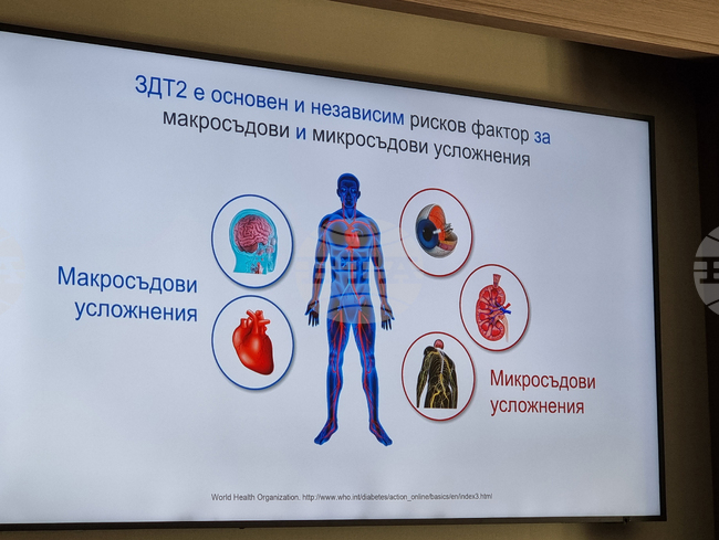Един от двама души с диабет не е диагностициран по данни на Международната диабетна федерация, каза ендокринологът доц. Александър Шинков