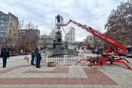 Разград - празници - украса