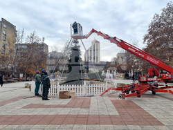 Разград - празници - украса