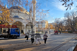 Разград - празници - украса