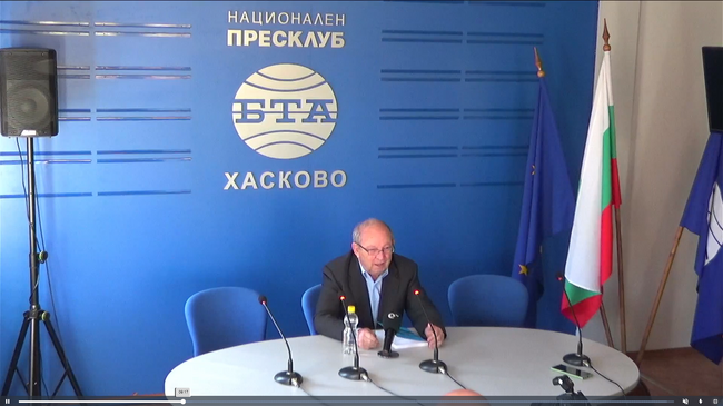 Пресконференция на историка доц. д-р Георги Граматиков с представяне на изследването му "Река Марица и светът около нея"