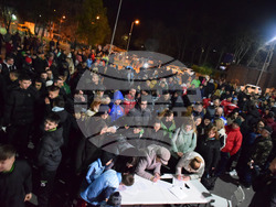 Благоевград - спортни клубове - протест