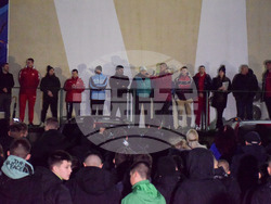 Благоевград - спортни клубове - протест