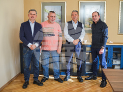 Димитър Маринов води уъркшоп в НАТФИЗ. Снимка: НАТФИЗ