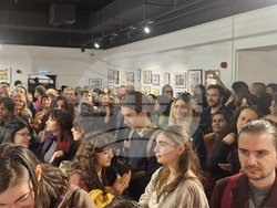 Откриване на Четвъртото национално „Биенале на илюстрацията“. Снимка: Ваня Сухарова/БТА