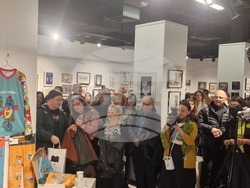 Откриване на Четвъртото национално „Биенале на илюстрацията“. Снимка: Ваня Сухарова/БТА