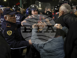 Albania Opposition Protest
