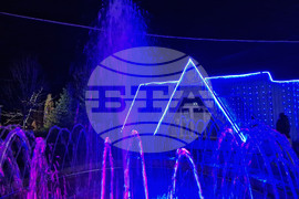 Сапарева баня - коледна украса