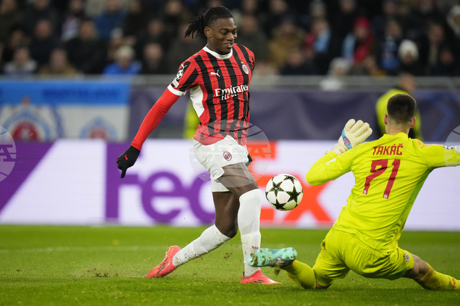 Милан стигна до труден успех над Слован Братислава в Шампионската лига