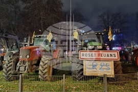 Франция - Страсбург - фермери - протест - споразумение - ЕС и Меркосур