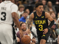 Spurs Jazz Basketball