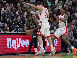 Rockets Timberwolves Basketball