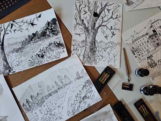 СО, район Банкя: Млада художничка учи свои връстници да рисуват по проекта „Готови за утрешния ден“