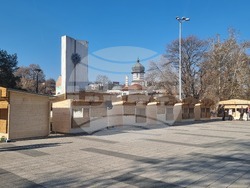 Плевен - коледна украса - подготовка