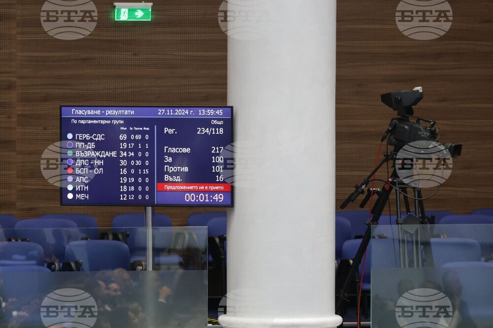 Народно събрание - първо заседание