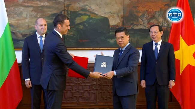 София и Хошимин размениха писма за сътрудничество