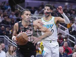 Trail Blazers Pacers Basketball