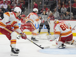Flames Red Wings Hockey