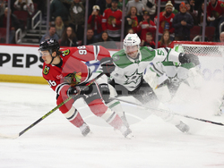 Stars Blackhawks Hockey