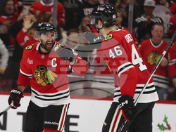 Stars Blackhawks Hockey