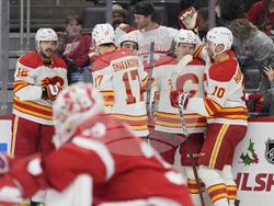 Flames Red Wings Hockey