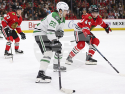 Stars Blackhawks Hockey