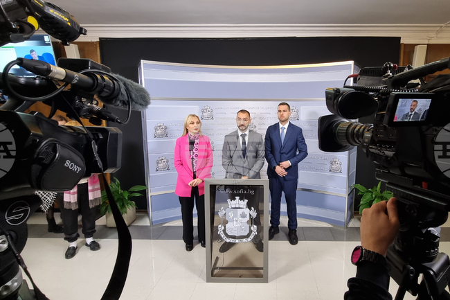 Столична община - ГЕРБ-СДС - брифинг