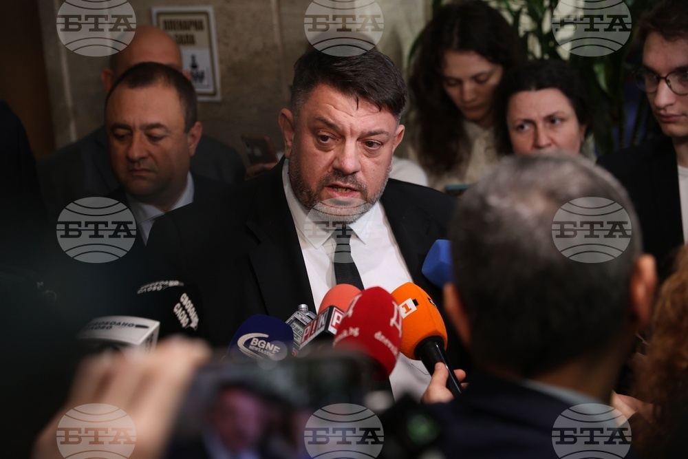 Народно събрание - кулоари - Атанас Зафиров - брифинг