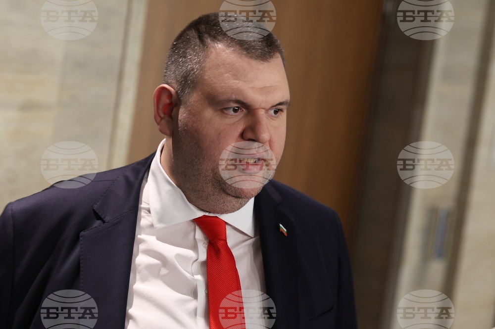 Народно събрание - кулоари - Делян Пеевски - брифинг