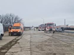 Разград - пожаро-тактическо учение