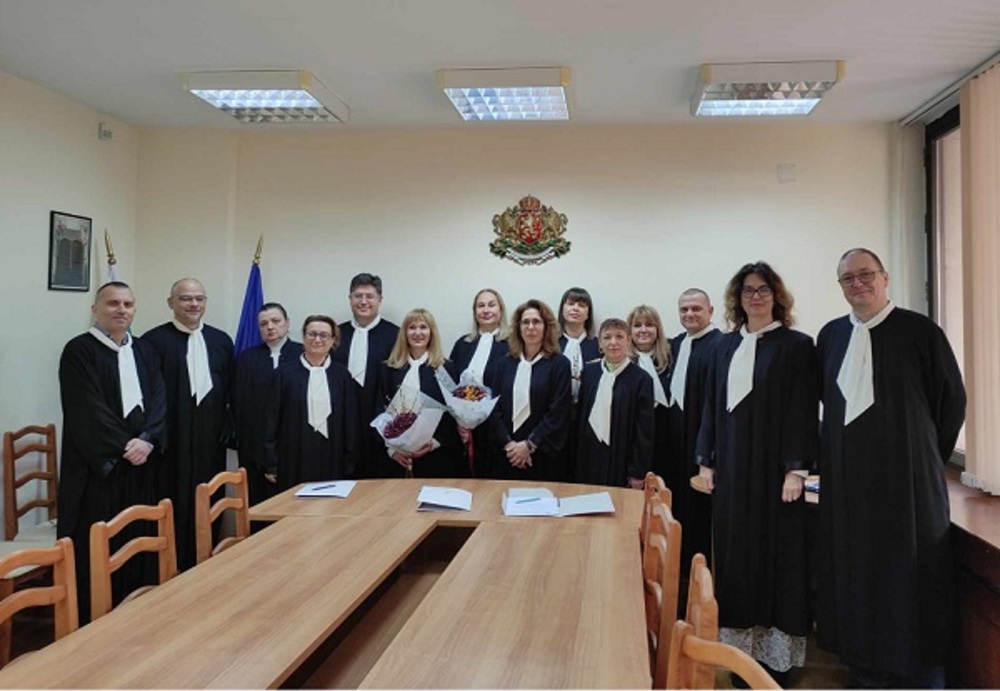 Гражданското отделение на Апелативен съд - Бургас бе попълнено с трима нови съдии