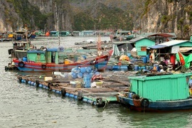 Виетнам - рибарско селище Бен Бео - ежедневие