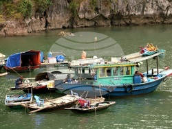 Виетнам - рибарско селище Бен Бео - ежедневие