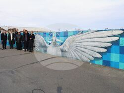 Бургас - 20 години България в НАТО - стрийт арт проект