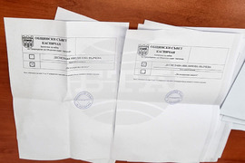 Каспичан - Общински съвет - гласуване - нов председател