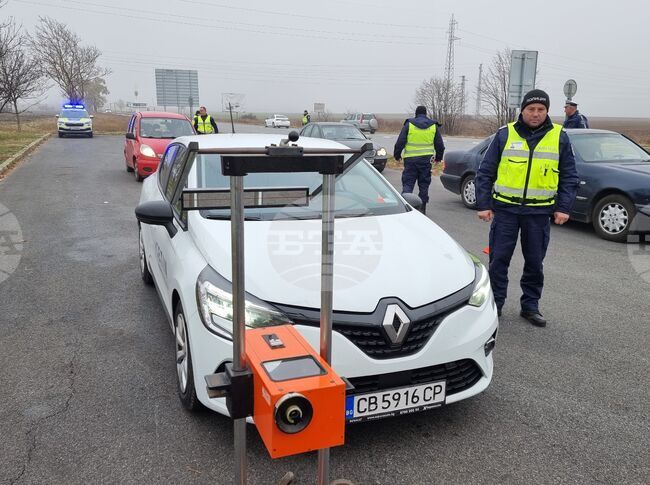 В област Сливен 137 автомобила са спрени от движение поради техническа неизправност по време на акция „Зима"